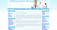 Desktop Screenshot of clinicanoto.it