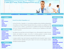 Tablet Screenshot of clinicanoto.it